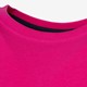 Meisjes basic T-shirt roze