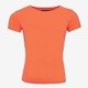 TwoDay meisjes basic T-shirt koraal