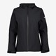 Mountain Peak dames softshell jas zwart