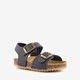 Groot leren kinder bio sandalen blauw