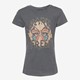 TwoDay meisjes T-shirt zwart met vlinderopdruk