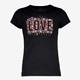 TwoDay meisjes T-shirt zwart met opdruk