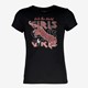 TwoDay meisjes T-shirt zwart met panter