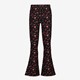 TwoDay meisjes flared broek zwart met print