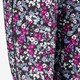 Meisjes sportlegging zwart met bloemenprint