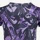 Dry sport meisjes T-shirt paars met print