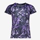 Dry sport meisjes T-shirt paars met print