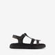 Meisjes vissers sandalen zwart