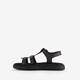 Meisjes vissers sandalen zwart