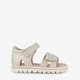 Meisjes sandalen met hartjes goud