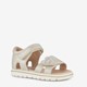 Meisjes sandalen met hartjes goud
