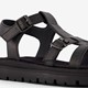 Meisjes vissers sandalen zwart