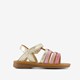 Meisjes sandalen goud roze paars