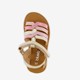Meisjes sandalen goud roze paars