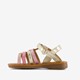 Meisjes sandalen goud roze paars
