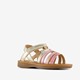 Meisjes sandalen goud roze paars