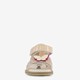 Leren meisjes sandalen metallic roze