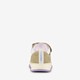 Leren meisjes sneakers beige lila