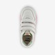 Leren meisjes sneakers wit roze