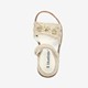 Meisjes sandalen met stippen goud