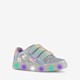 Meisjes sneakers zilver met lichtjes