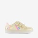 Meisjes sneakers met lichtjes goud