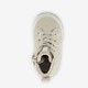 Leren babyschoenen beige goud
