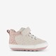 Leren babyschoenen met hartjes