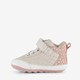 Leren babyschoenen met hartjes