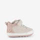 Leren babyschoenen met hartjes