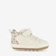 Leren babyschoenen beige