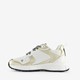 Meisjes sneakers wit goud