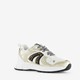 Meisjes sneakers wit goud