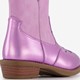 Meisjes western laarzen paars metallic