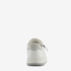 Meisjes sneakers wit zilver