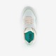 Uno meisjes sneakers wit mintgroen