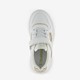 Meisjes sneakers wit met gouden details