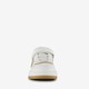 Meisjes sneakers wit met gouden details