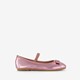 Meisjes ballerina's met strikje roze