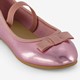 Meisjes ballerina's met strikje roze