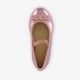 Meisjes ballerina's met strikje roze