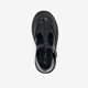 Meisjes lak loafers zwart met gesp