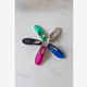 Daisy dames instappers fuchsia roze