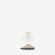 Dames sneakers wit zilver