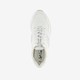 Dames sneakers wit zilver