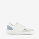 Dames sneakers wit blauw