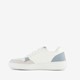 Dames sneakers wit blauw