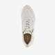Comfort leren dames sneakers wit