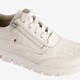 Comfort leren dames sneakers wit