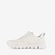 Comfort leren dames sneakers wit